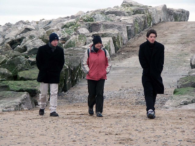 colette with bodyguards