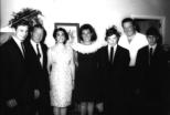 The opening of the Candlelight in 1968 with (from left) Kieran O'Dwyer, Charles J. Haughey, Patricia O'Dwyer, Maureen Haughey, Louis O'Dwyer, Michael O'Dwyer, Joefy Murphy