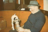 Muck Murphy with one thirsty dog